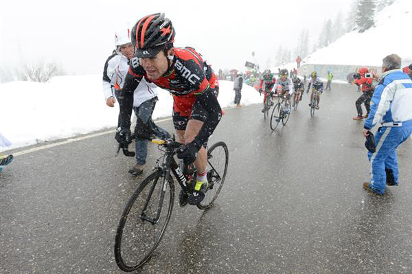 Cadel Evans in the 2013 Giro